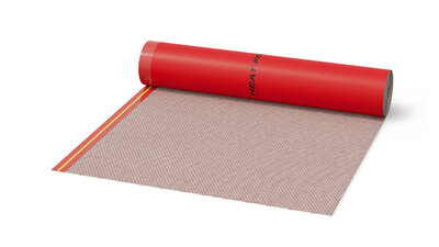 Acoustic underlay with super low heat resistance